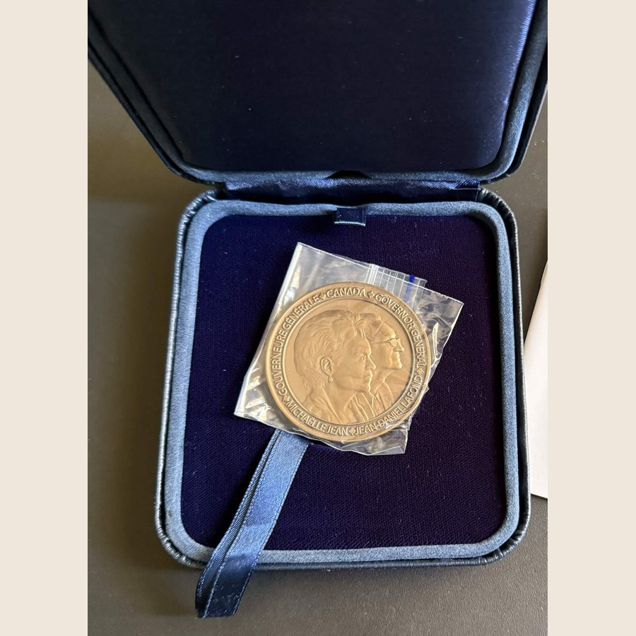 Governor General's Academic Medal awarded to Rachel Dragas, 2008