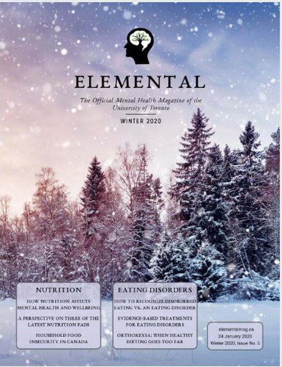 Elemental Magazine Issue 5, Nutrition and Eating Disorders, Winter 2020