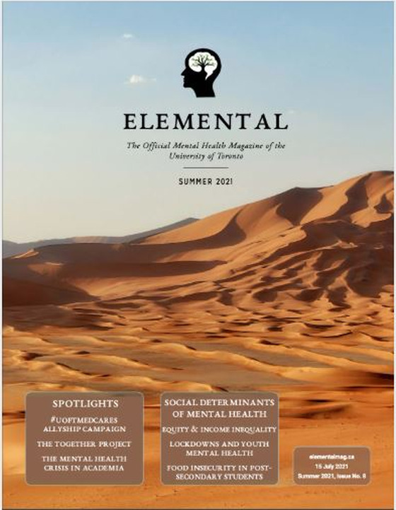 Elemental Magazine Issue 8, Social Determinants of Mental Health, Summer 2021