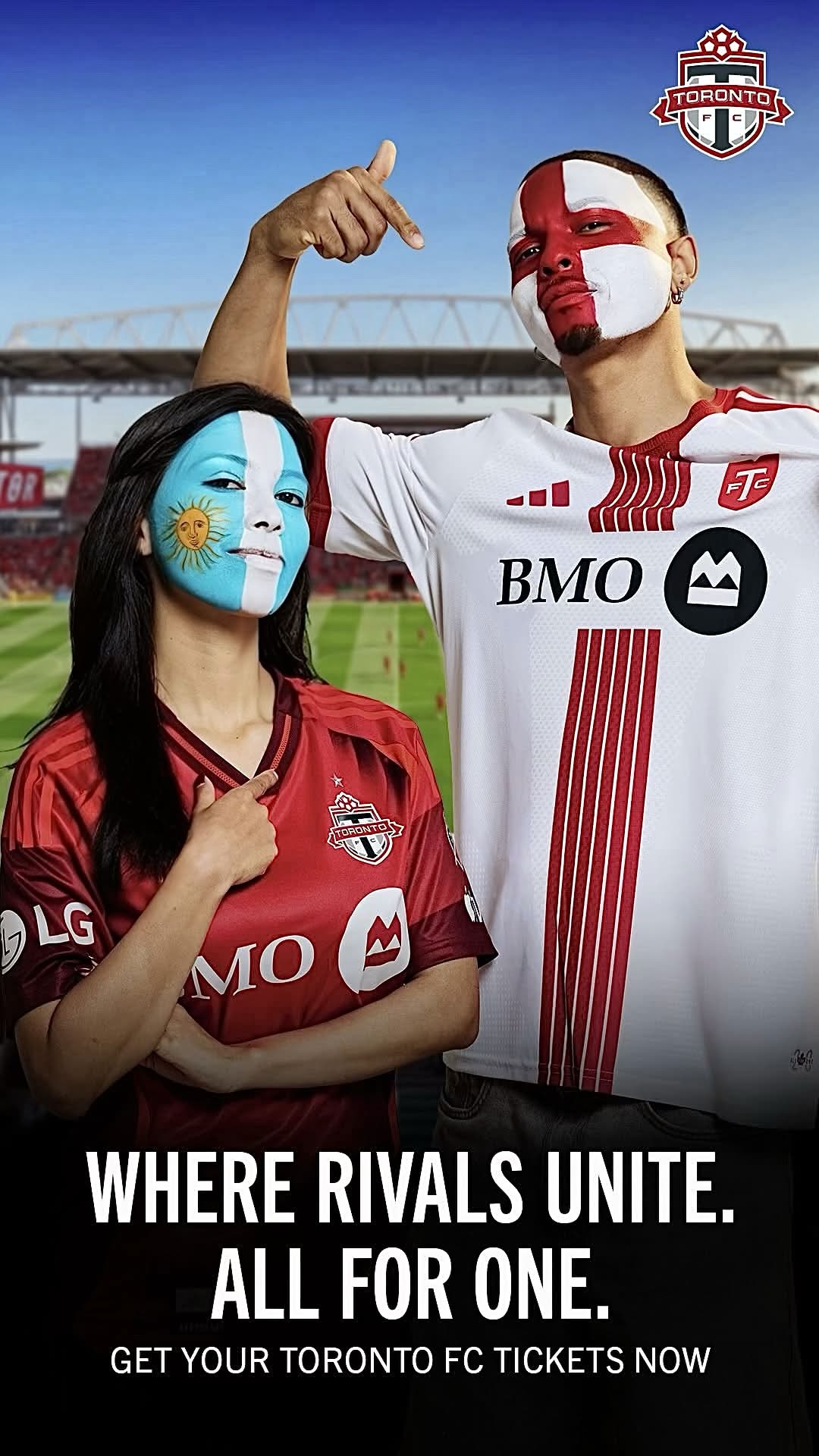 Toronto FC and MLSE campaign featuring Rachel Dragas